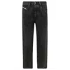 Diesel 1980 D-eeper Trousers Belt Loops In Black