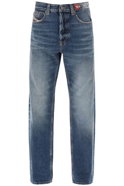 Diesel 'd-macs' Loose Jeans With Straight Cut In Blu