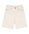 Diesel D-macs Denim Shorts In White