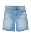 Diesel D-macs-sh-j Denim Shorts In Blue