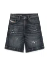 Diesel D-macs-sh-j Jjj Shorts In Black