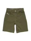 Diesel D-macs Knee-length Shorts In Green