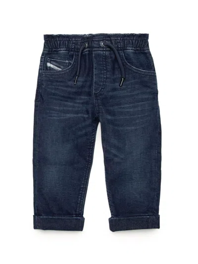 Diesel Babies' D-marcie-b Joggjeans Jeans In Blue