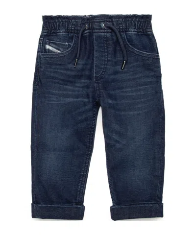 Diesel Kids' D-marcie-b Joggjeans Jeans In Blue