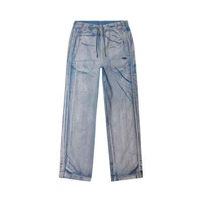 Pre-owned Diesel D-martians Track Denim 'blue Denim' | Men's Size S