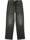 Diesel D-martyans Jeans In Schwarz