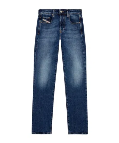 DIESEL D-MINE 1989 MID-RISE SLIM-CUT JEANS