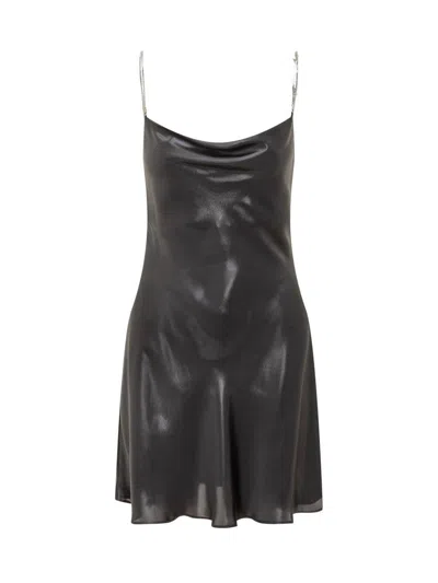 Diesel D Minty Dress Woman In Black Polyester