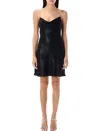 Diesel D-minty Mini Dress In Black