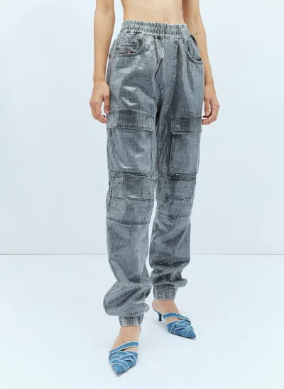 Diesel D-mirt-s Jeans In Grey