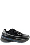 Diesel Black D-airspeed Low Sneakers In Multi