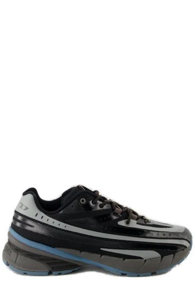 Diesel Black D-airspeed Low Sneakers In Multi