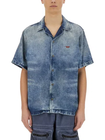 Diesel D Nabil Fsg Shirt In Blue