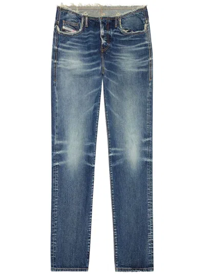 Diesel Straight Jeans In Denim