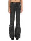 Diesel Flared Denim Cotton Jeans