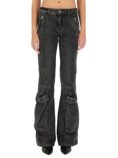 Diesel "d-poky-s" Jeans In Black