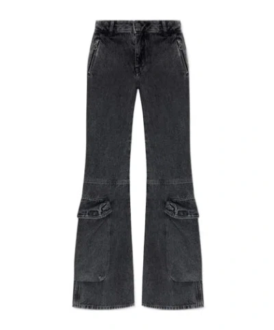 DIESEL DIESEL D-POKY-S BOOTCUT FLARED JEANS