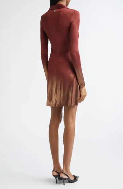 Diesel ® D-pol Minidress In Brown