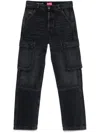 Diesel D-zeta 09j96 Jeans Black In Schwarz