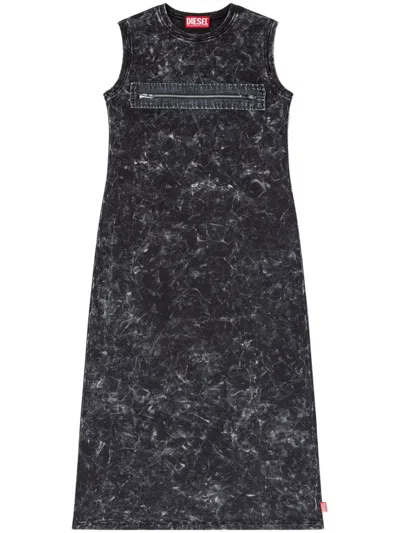 Diesel D-pra Midi Dress In 900