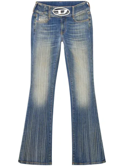 DIESEL D-PROPOL 0CBCX FLARED JEANS