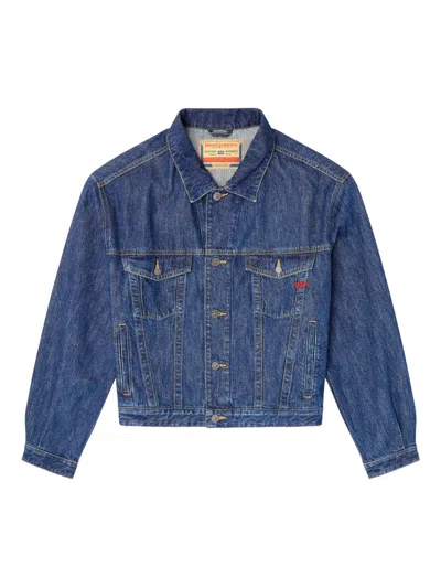 Diesel D-ranger Denim Jacket In Blue
