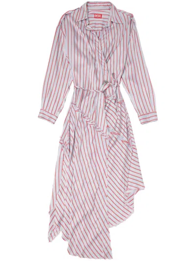 Diesel D-raven Maxi Dress In Violett