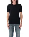 Diesel T-boxt-d Cotton Tee In Black