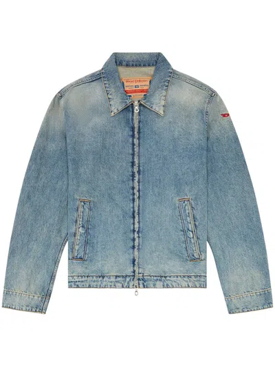 Diesel D-rohe Denim Jacket In 01