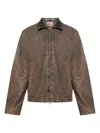 Diesel Brown D-rohe-s Denim Jacket In Brown