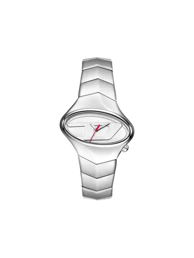 Diesel D-rush Stainless Steel Watch In Metallic