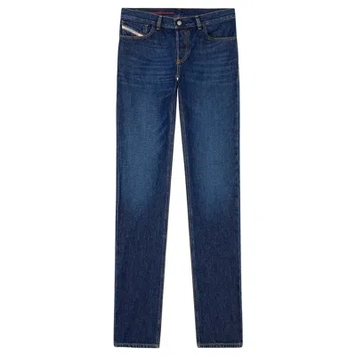 Diesel Mens 01 2023 D-finitive 0adbg Tapered-leg Denim Jeans In Multi