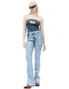 Diesel D-shark Flare Jeans In Blue