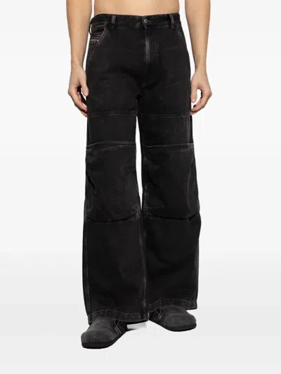 Diesel D-shift Jeans In Schwarz