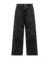 Diesel Black D-shift Jeans In Black