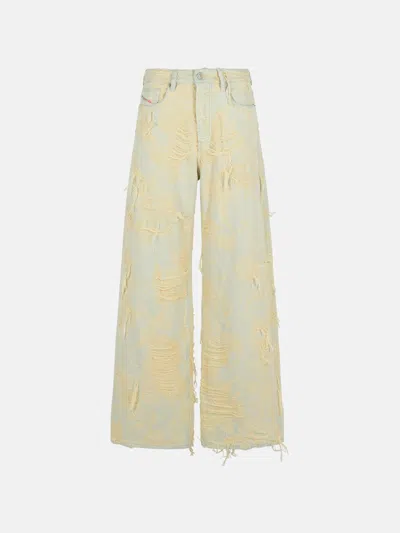 Diesel 'd-sire 1996' Light Blue Cotton Jeans