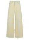 Diesel 'd-sire 1996' Light Blue Cotton Jeans In Blue