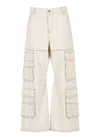 Diesel Cargo Trousers With Back Pockets And Belt Loops