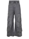 Diesel Jeans 1996 D Sire Grey Washed In Gray
