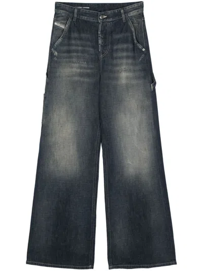 DIESEL `D-SIRE-WORK` STRAIGHT JEANS