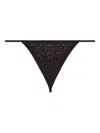 Diesel D-string-dnm Thong In Black