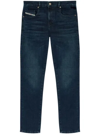 Diesel D-strukt 2019 Slim-cut Jeans In Denim Scuro
