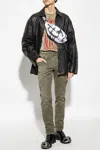 Diesel ‘d-strukt' Cotton Trousers In Green