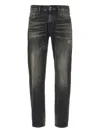 Diesel D-strukt Jeans In Gray
