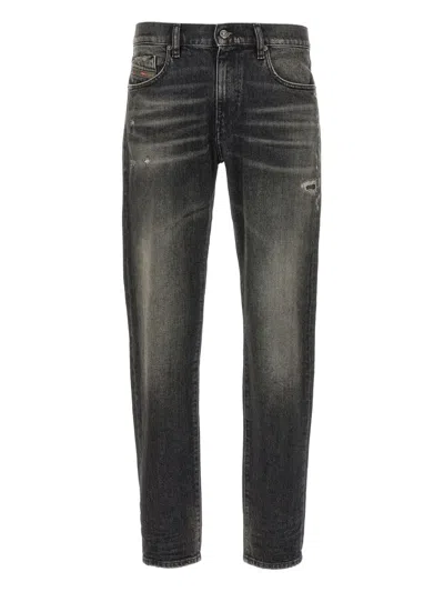 Diesel D-strukt Jeans In Gray