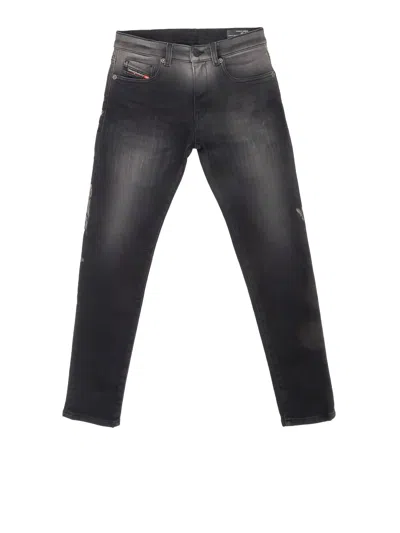 Diesel Kids' D-strukt-jjj Jeans In Black