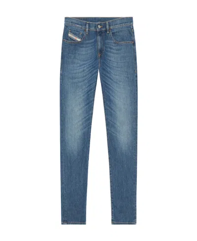 Diesel D-strukt Slim-fit Jeans In Blue