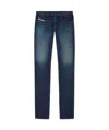 Diesel D-strukt Straight-leg Jeans In Blue