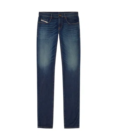 Diesel D-strukt Straight-leg Jeans In Blue