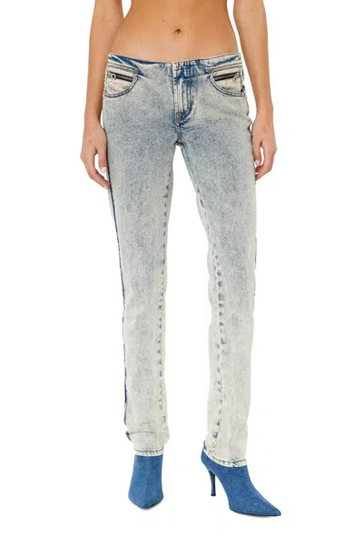 Diesel D-tail-re Skinny Jeans In Light Blue
